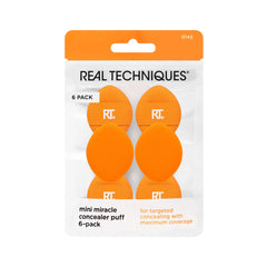 Real Techniques Mini Miracle Concealer Puff Kit (6-Piece Set) | 284862