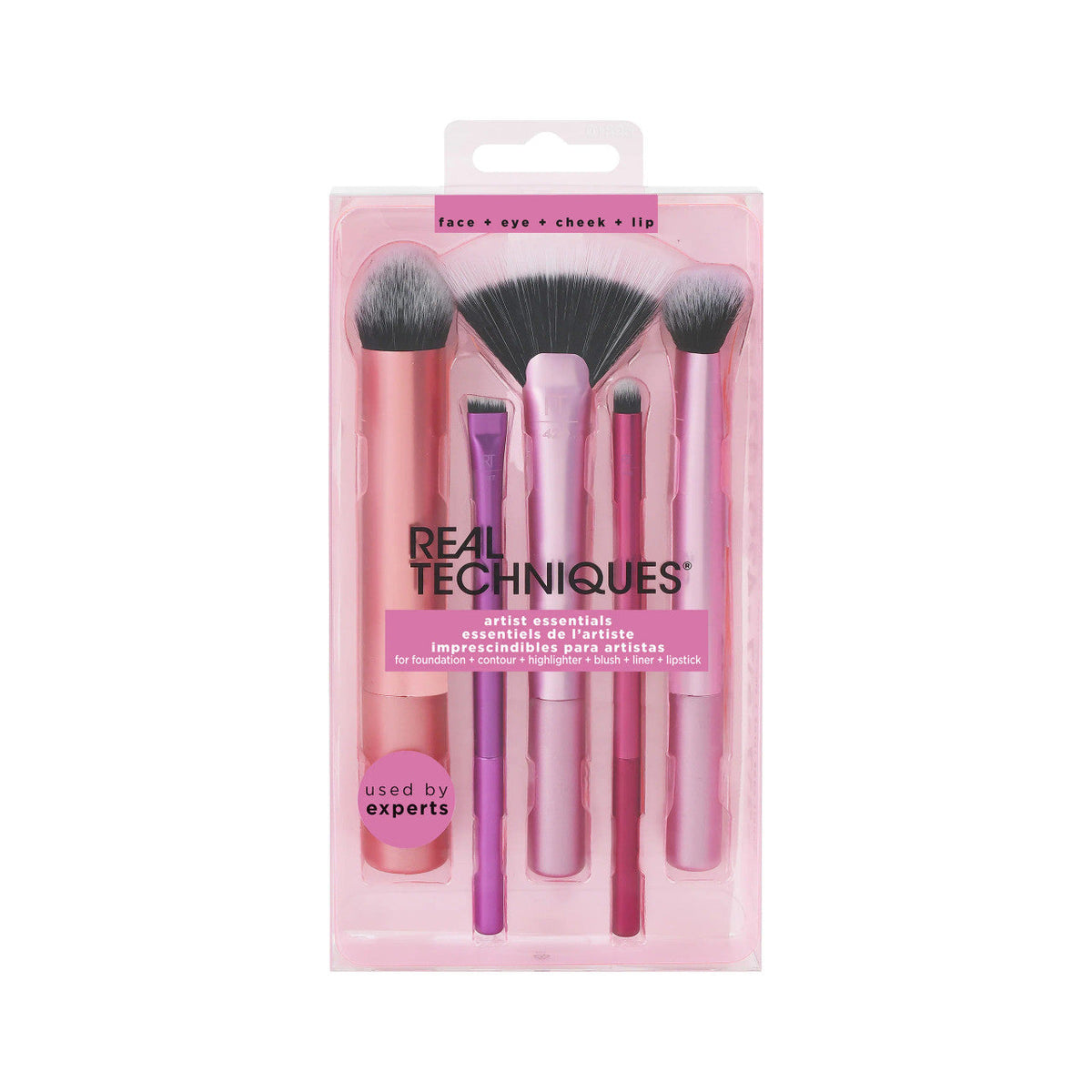 Real Techniques Artist Essentials Brush Kit (5 Brushes) | 261838