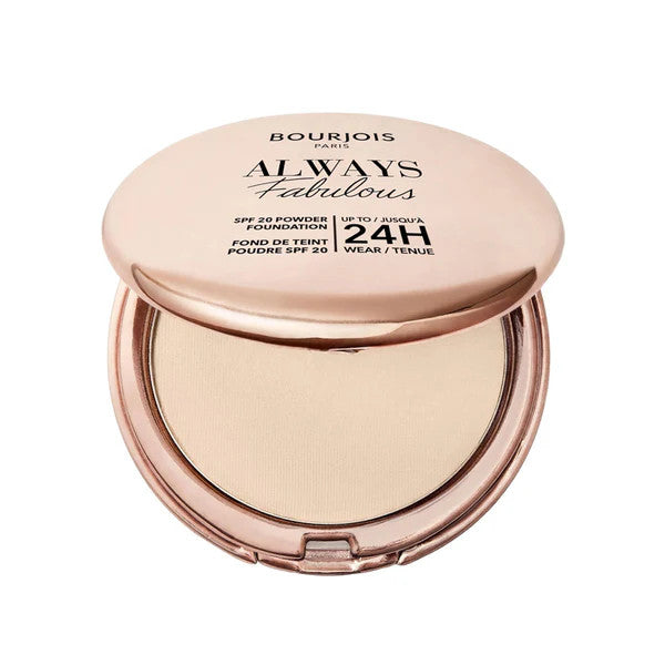 Bourjois New Always Fabulous Compact Powder - 100 Rose Ivory | 278423