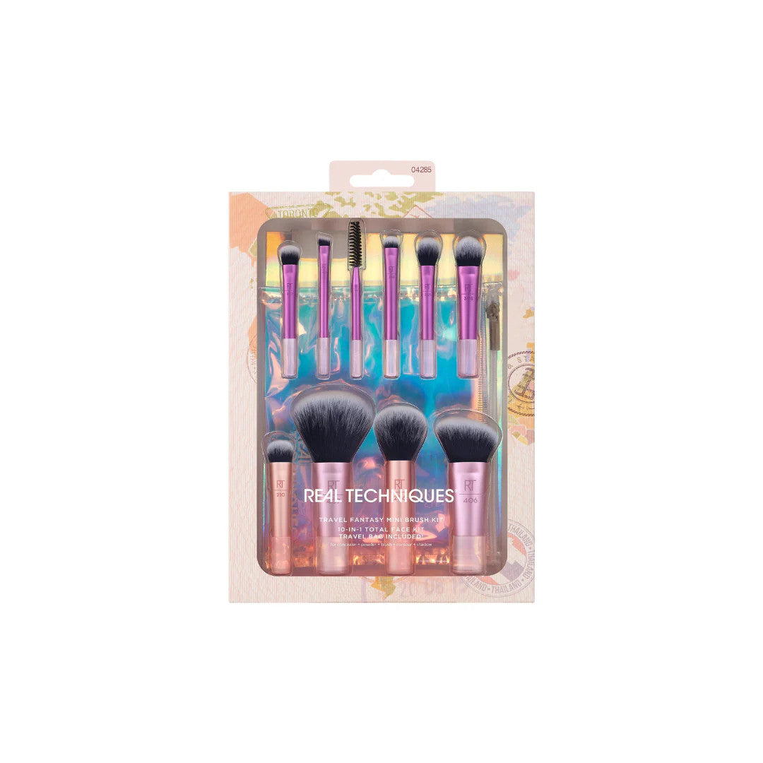 Real Techniques Travel Fantasy Mini Brush Kit (10 Brushes) | 278177