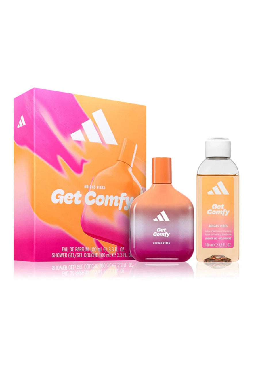 Adidas Vibes Get Comfy Eau de Parfum 100 ml + Shower Gel 100 ml Gift Set - Men | 294354