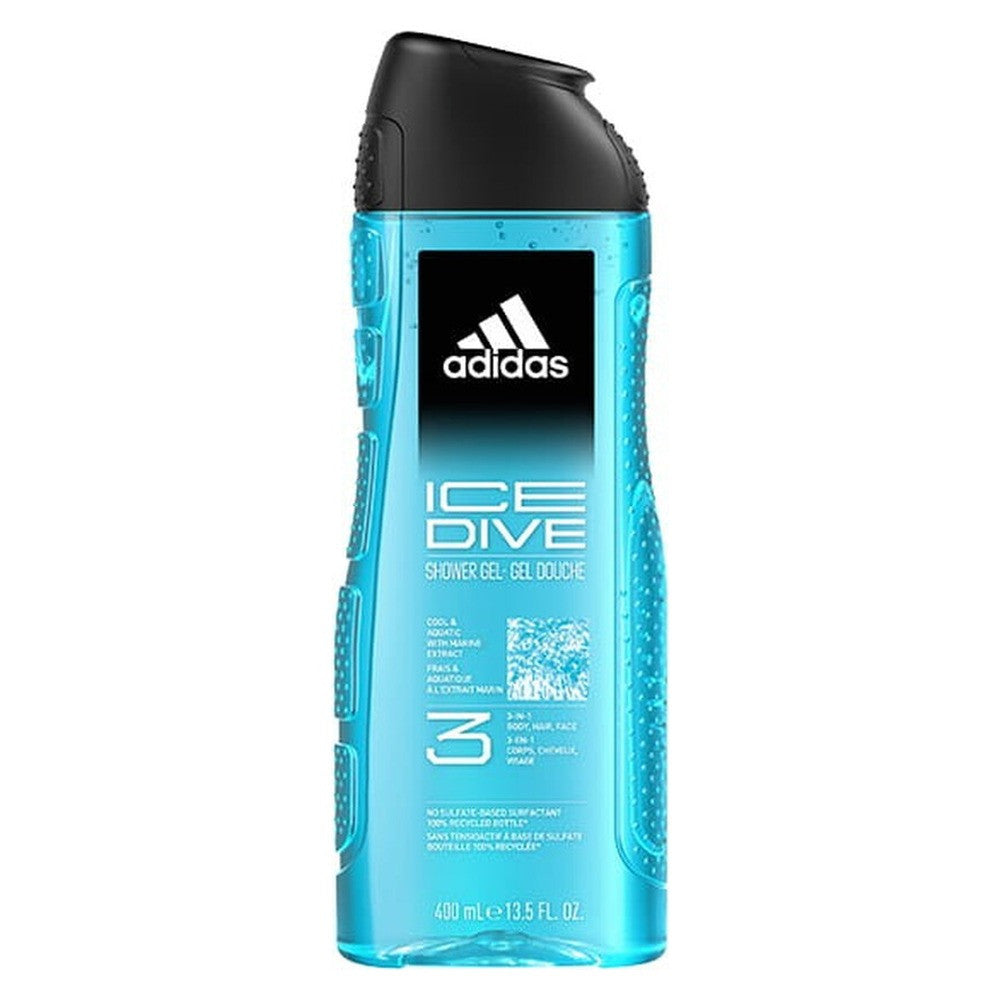 Adidas New 3-in-1 Ice Dive Shower Gel 400 ml - Men | 269294